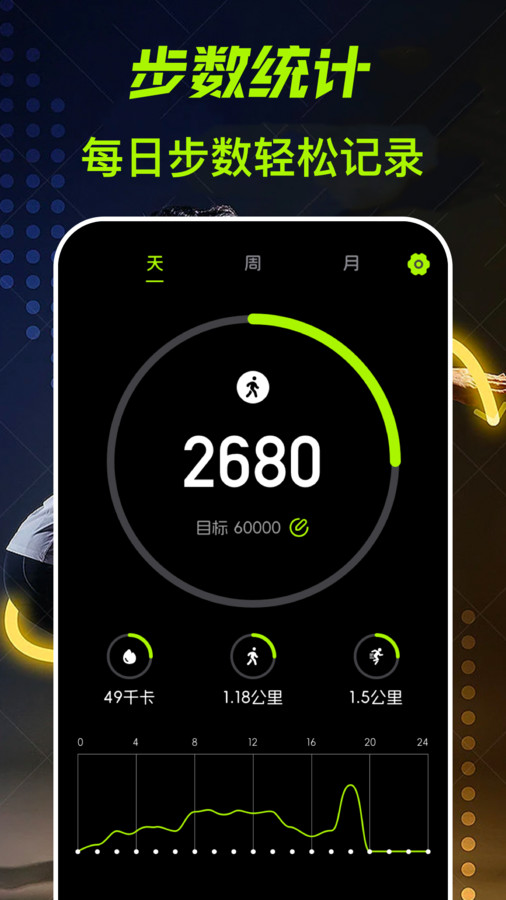 运动健康计步器乐道