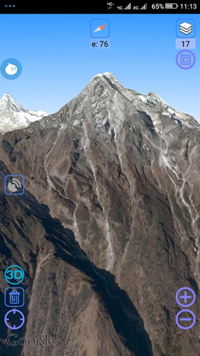 谷歌3D卫星地图
