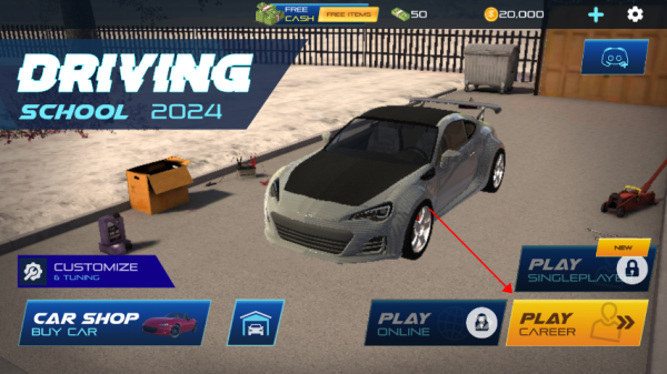 2024汽车驾驶学校(Car Driving 2024)