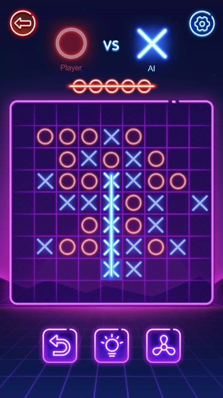 圈圈叉叉双人井字棋(Tic Tac Toe)