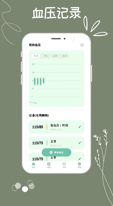血压血糖监测助手
