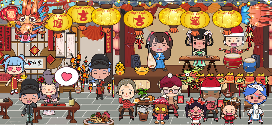 米加小镇面包店和服装店更新